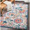 Homeroots 5 x 7 ft. Ivory & Blue Floral Vines Area Rug 385488 - alternate 3